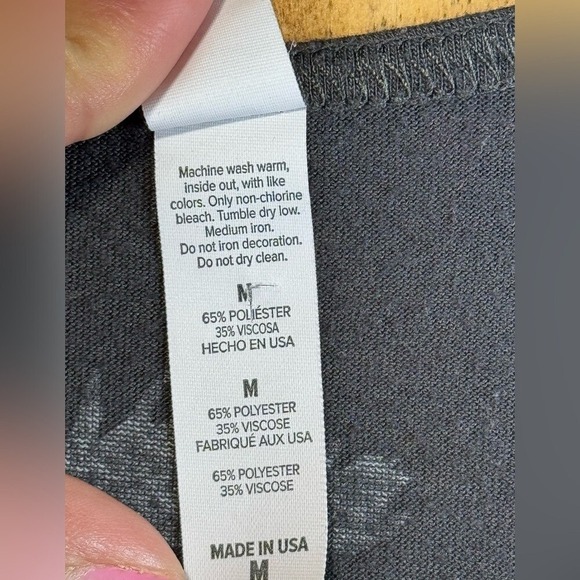 Java Moose Espresso Racerback Tank Top Gray Sleeveless Casual Activewear M - Picture 6 of 8